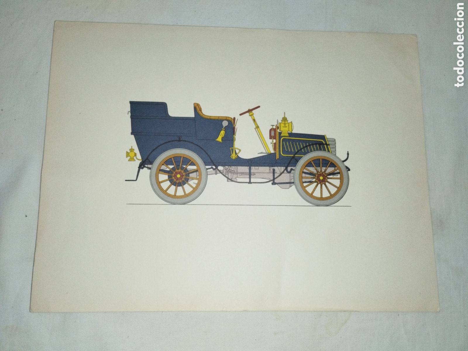 Colecionismo: Antigua L&aacute;mina : Decauville 1903. Francia