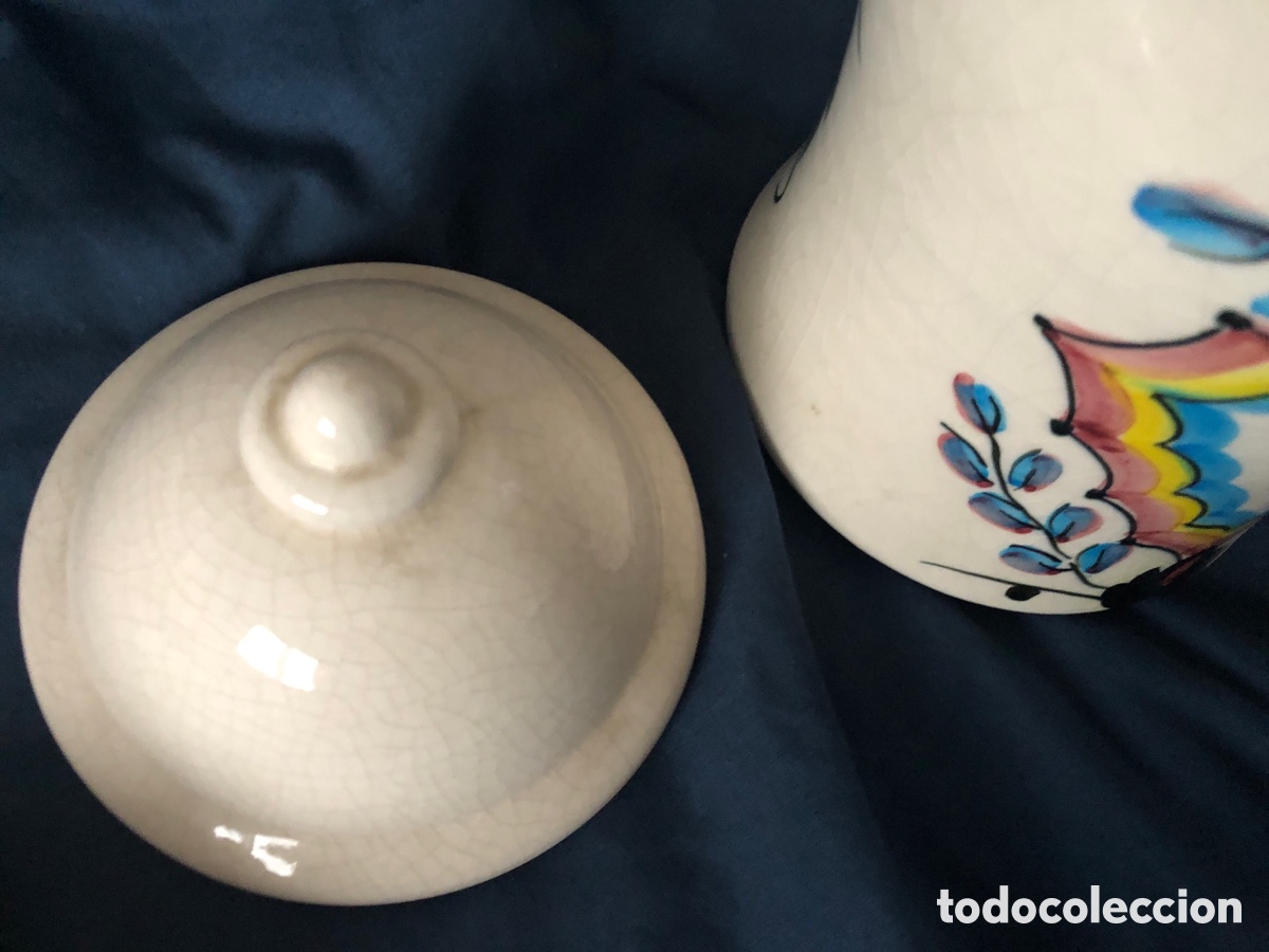 Coleccionismo: Tarro de botica de cer&aacute;mica - Foto 9