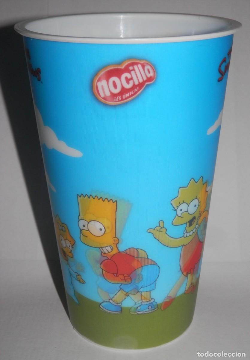 Coleccionismo: VASO NOCILLA DE LOS SIMPSONS - Foto 1