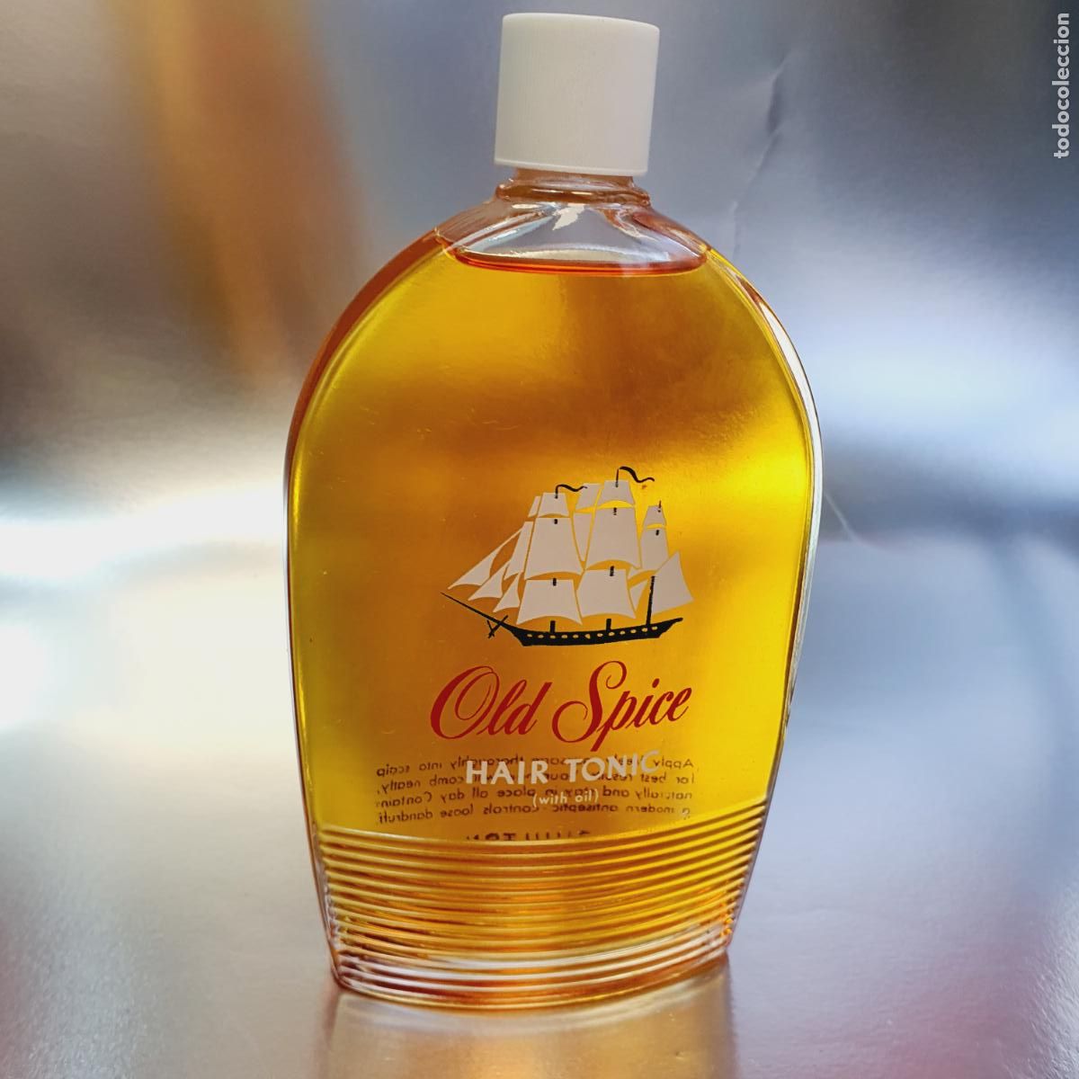 Coleccionismo: BOTELLA-OLD SPICE-HAIR TONIC-VINTAGE-230 CC-COLECCIONISTAS-DESCATALOGADO-VER FOTOGRAF&Iacute;AS.