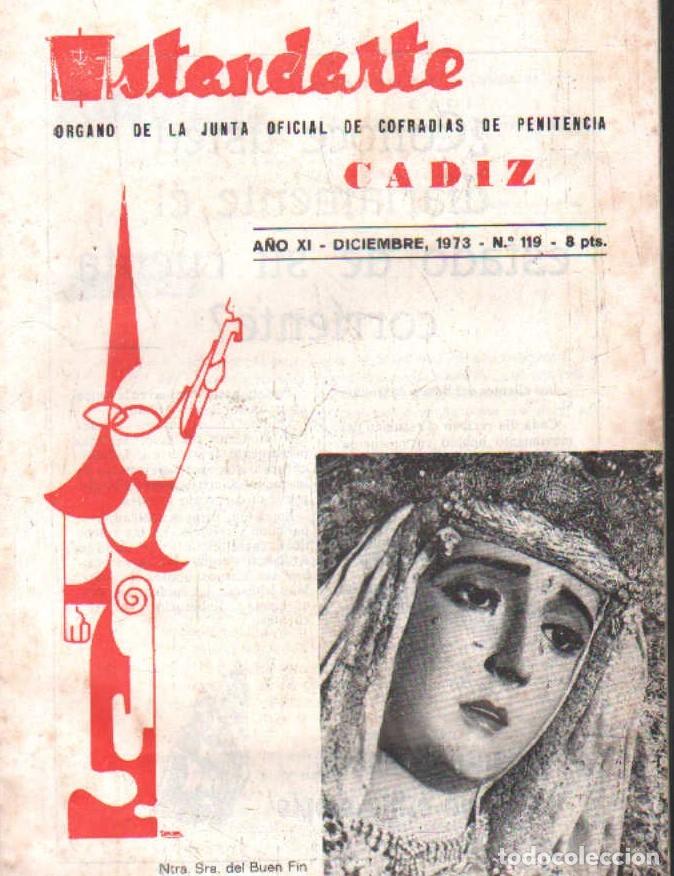 Coleccionismo: ESTANDARTE. REVISTA DE LA SEMANA SANTA GADITANA. N&ordm;119. DICIEMBRE, 1973. A-SESANTA-3656
