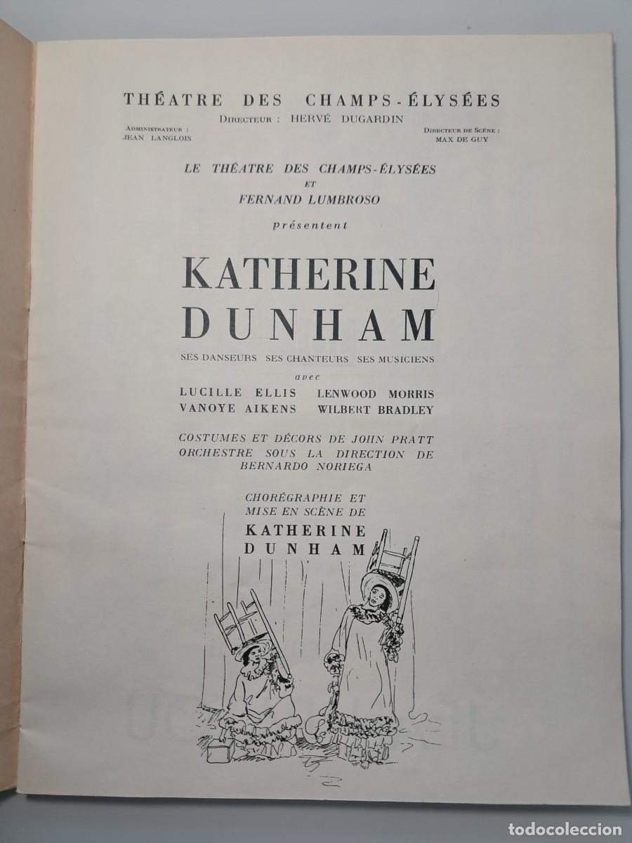 Coleccionismo: [Two Katherine Dunham ballet souvenir programmes.] - Foto 6