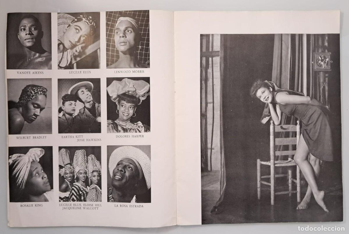 Coleccionismo: [Two Katherine Dunham ballet souvenir programmes.] - Foto 9