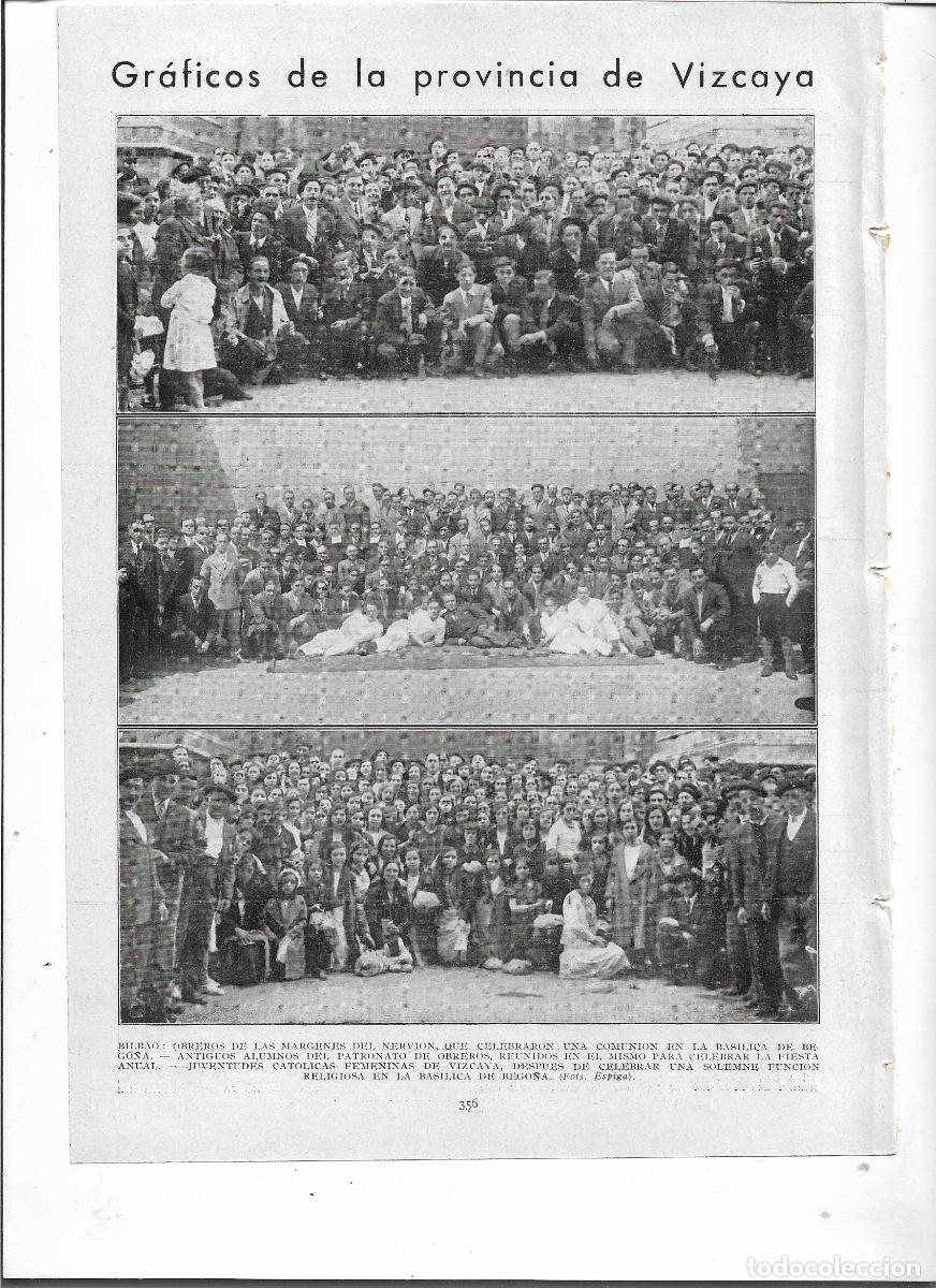 Collecting paper: A&Ntilde;O 1933 RECORTE PRENSA BILBAO REUNION ANTIGUOS ALUMNOS DEL PATRONATO DE OBREROS