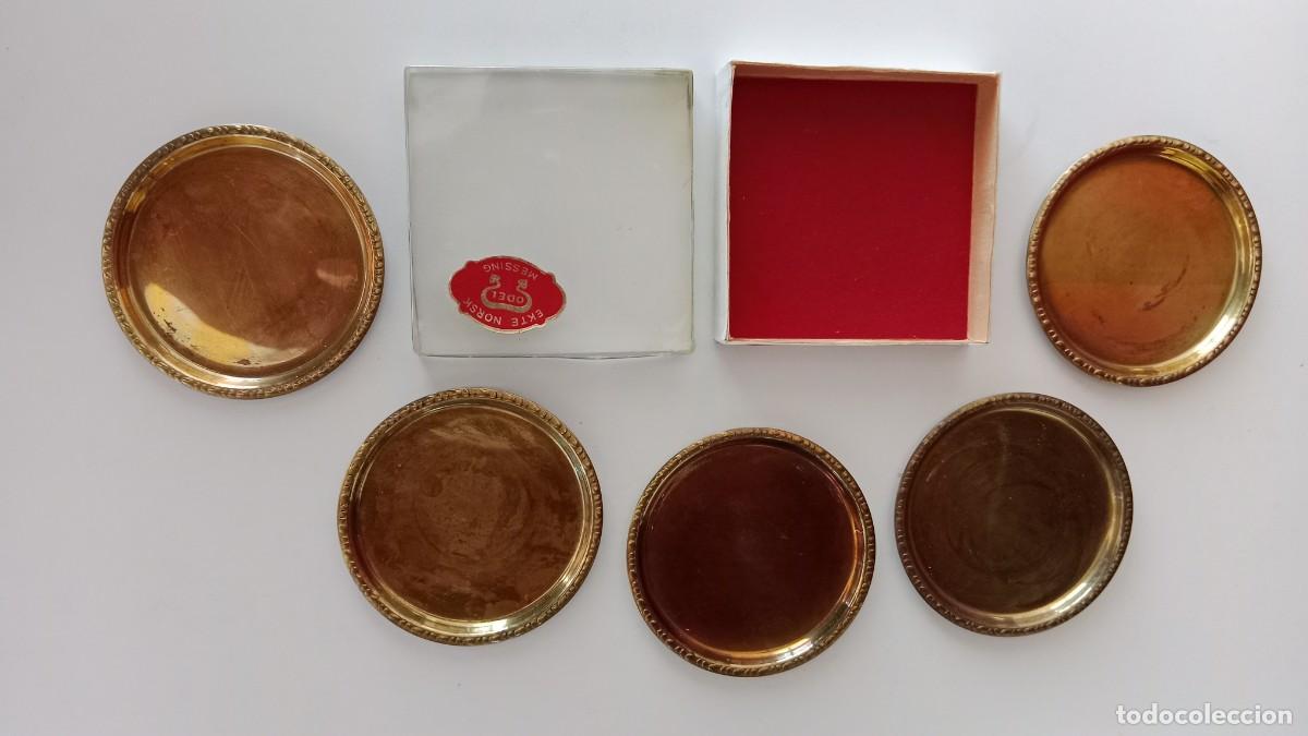 Coleccionismo: POSAVASOS VINTAGE DE LAT&Oacute;N NORUEGO PARA VASOS O TAZAS