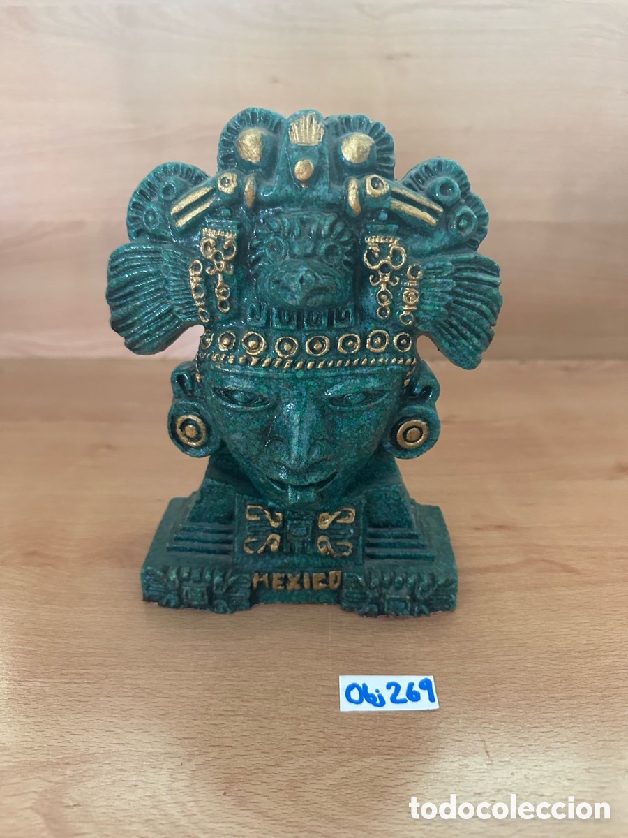 Coleccionismo: Cuadro inca azteca maya M&eacute;xico - Foto 1