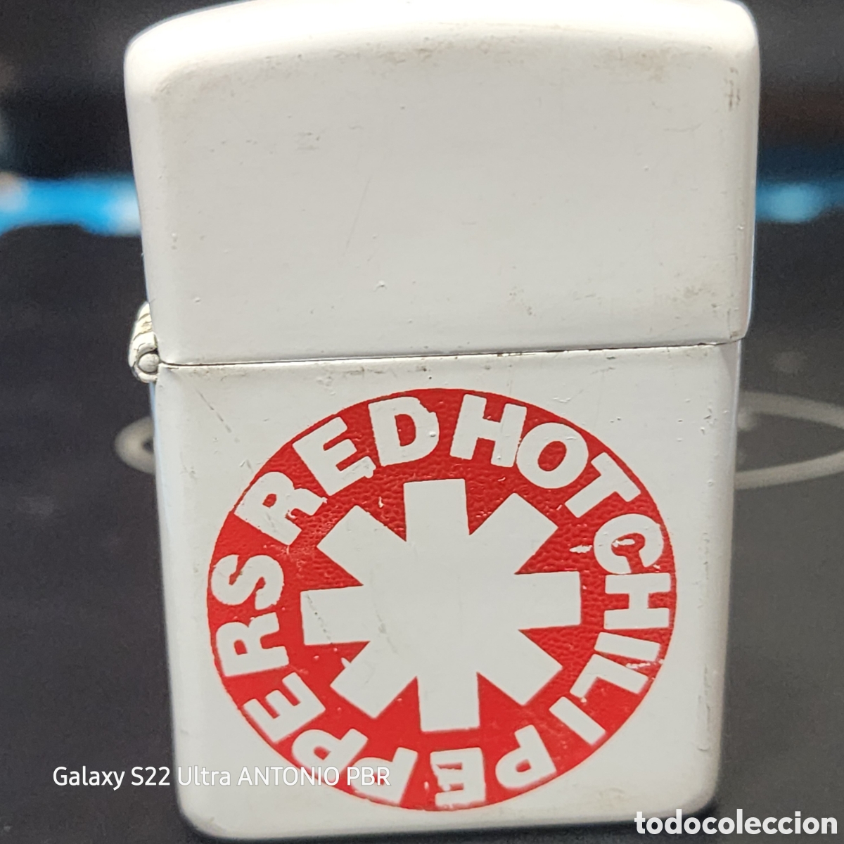 Coleccionismo: Encendedor champ de gasolina Red Hot Chili Peppers