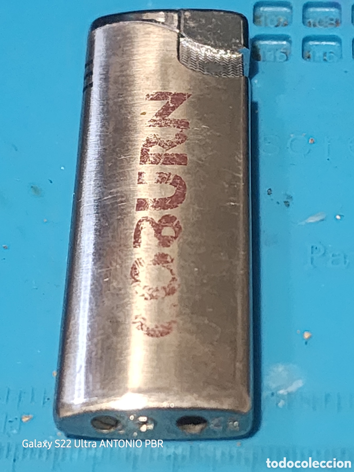 Coleccionismo: Mechero antiguo COBURN metal muy bonito