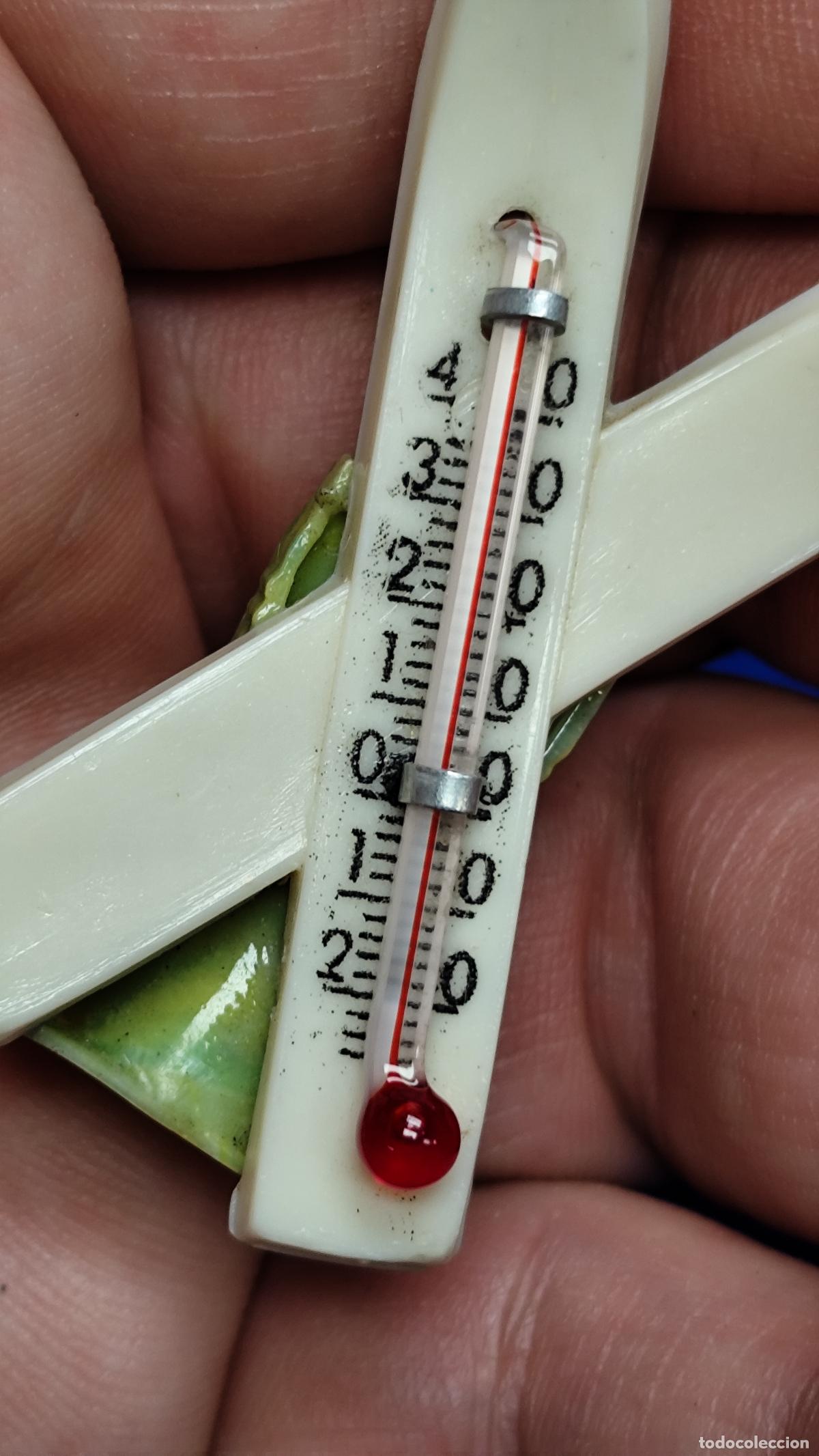 Coleccionismo: SACAPUNTAS EN FORMA TERMOMETRO - Foto 3