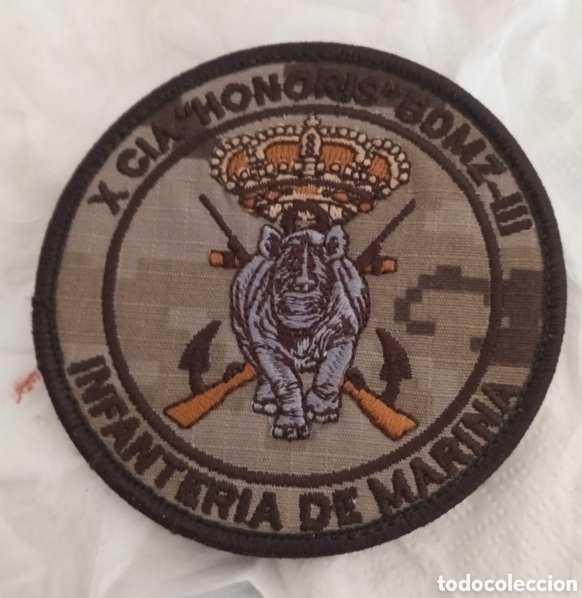 Coleccionismo: Parche infanter&iacute;a de marina X CIA honoris bomz -III