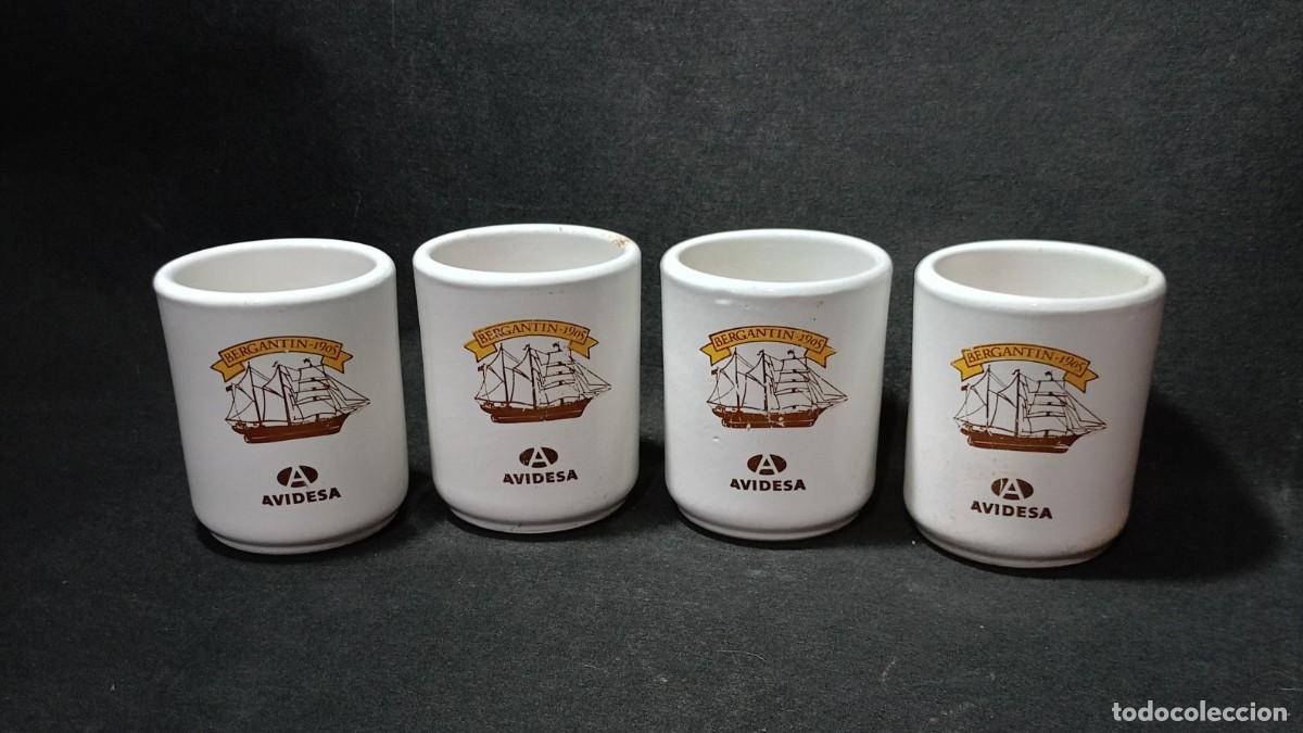 Coleccionismo: vasos de porcelana AVIDESA