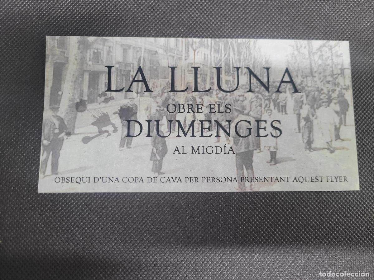 Coleccionismo: LA LLUNA INVITACION COPA DE CAVA - Foto 1