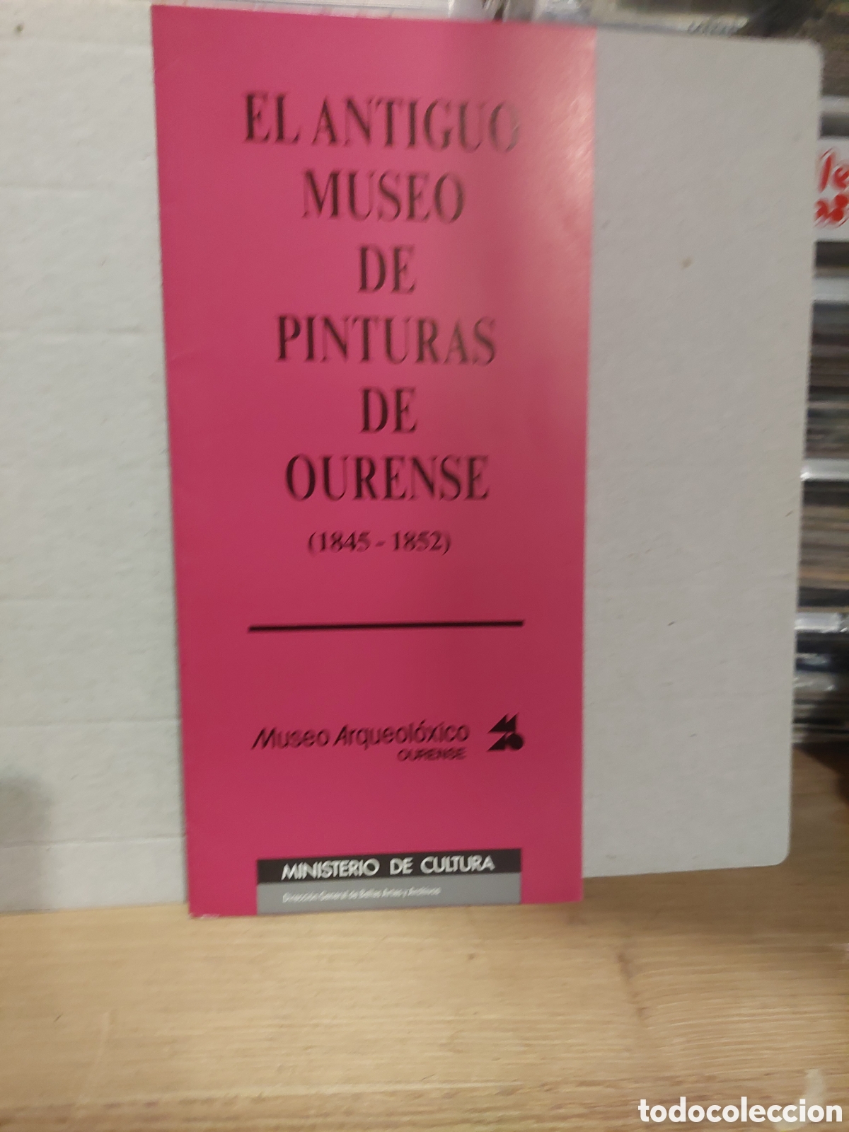 Collezionismo: ORENSE MUESTRA PINTURAS 1845/1852 ARQUEOLOG&Iacute;A CULTURA DIPTICO Exposici&oacute;n