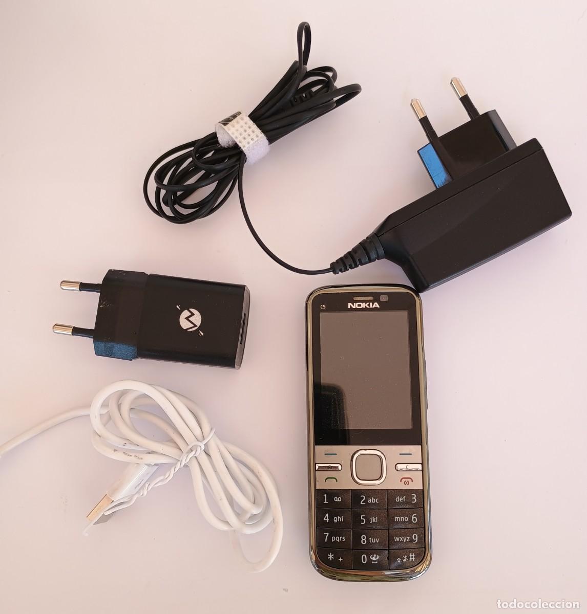 Coleccionismo: Tel&eacute;fono m&oacute;vil Nokia C5 - Foto 1