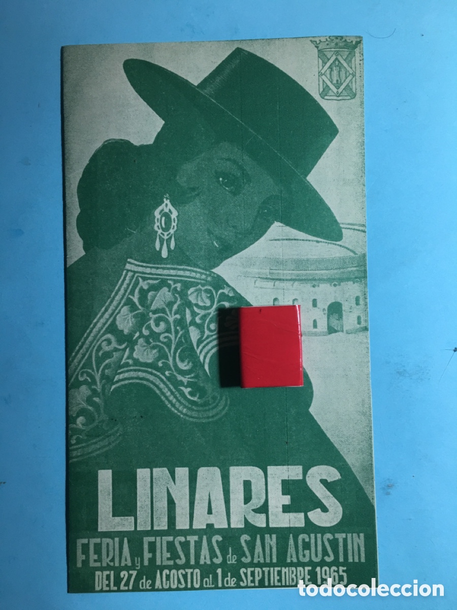 Coleccionismo: 1965 LINARES FERIA Y FIESTAS DE SAN AGUST&Iacute;N 27/8 AL 1/9