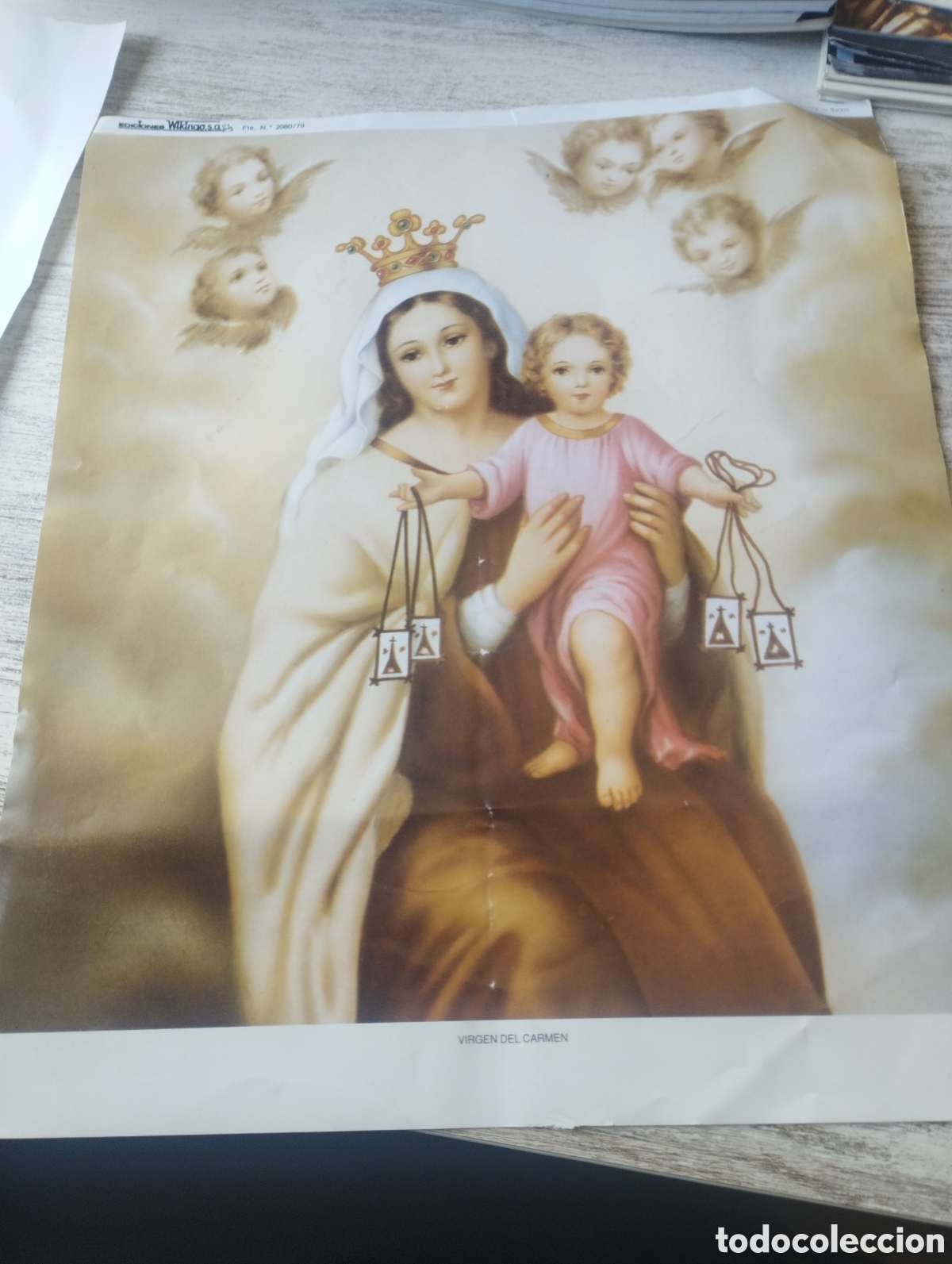 Poster virgen del carmen
