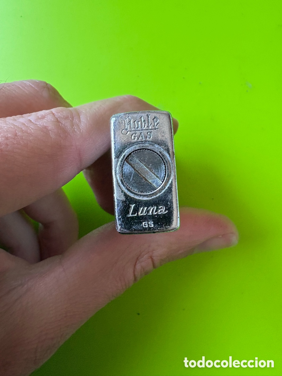 Coleccionismo: Antiguo mechero Noble Luna (A11) - Foto 4