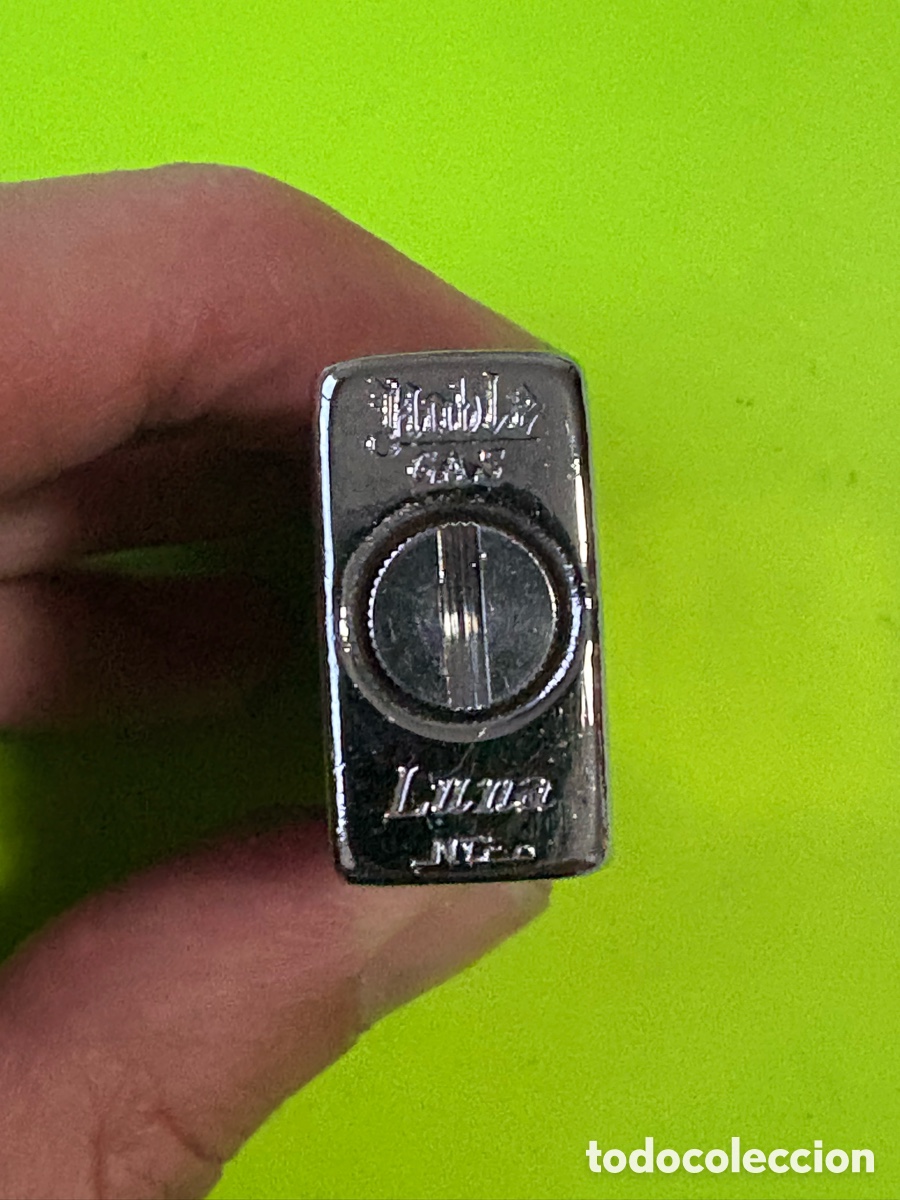 Coleccionismo: Antiguo mechero Noble Luna (A3) - Foto 4