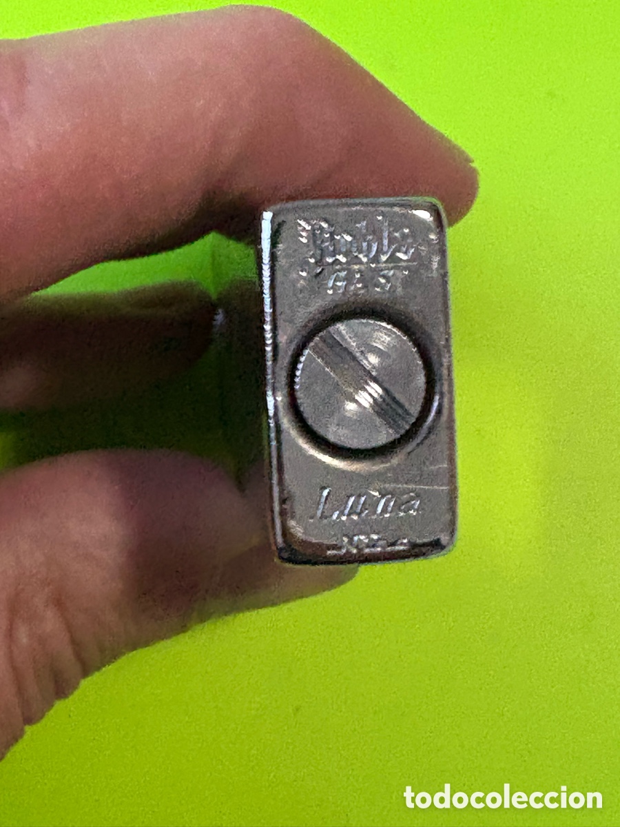 Coleccionismo: Antiguo mechero Noble Luna (A3) - Foto 4