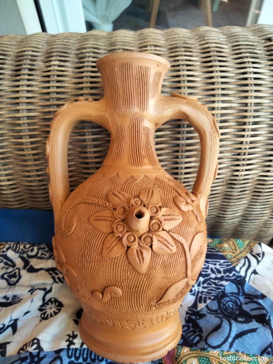 Coleccionismo: Botijo de colecci&oacute;n, (barro). - Foto 1