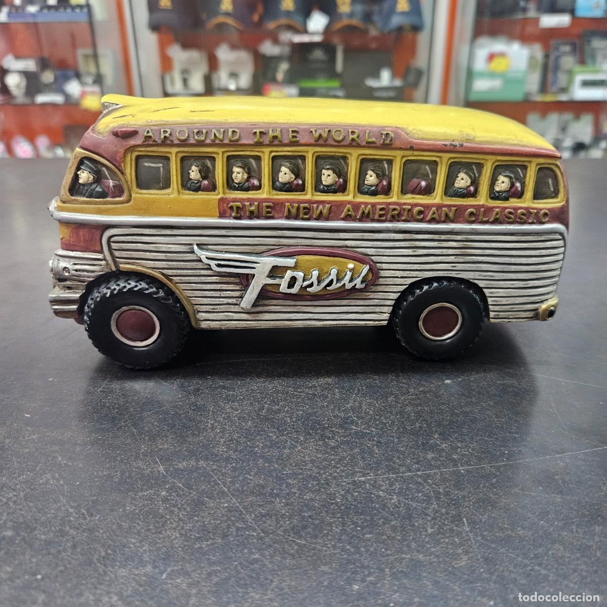 Coleccionismo: Fossil figura publicidad Mini Bus - Foto 3