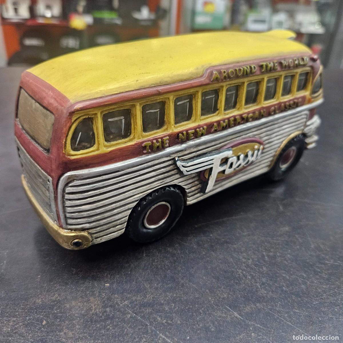 Coleccionismo: Fossil figura publicidad Mini Bus - Foto 4