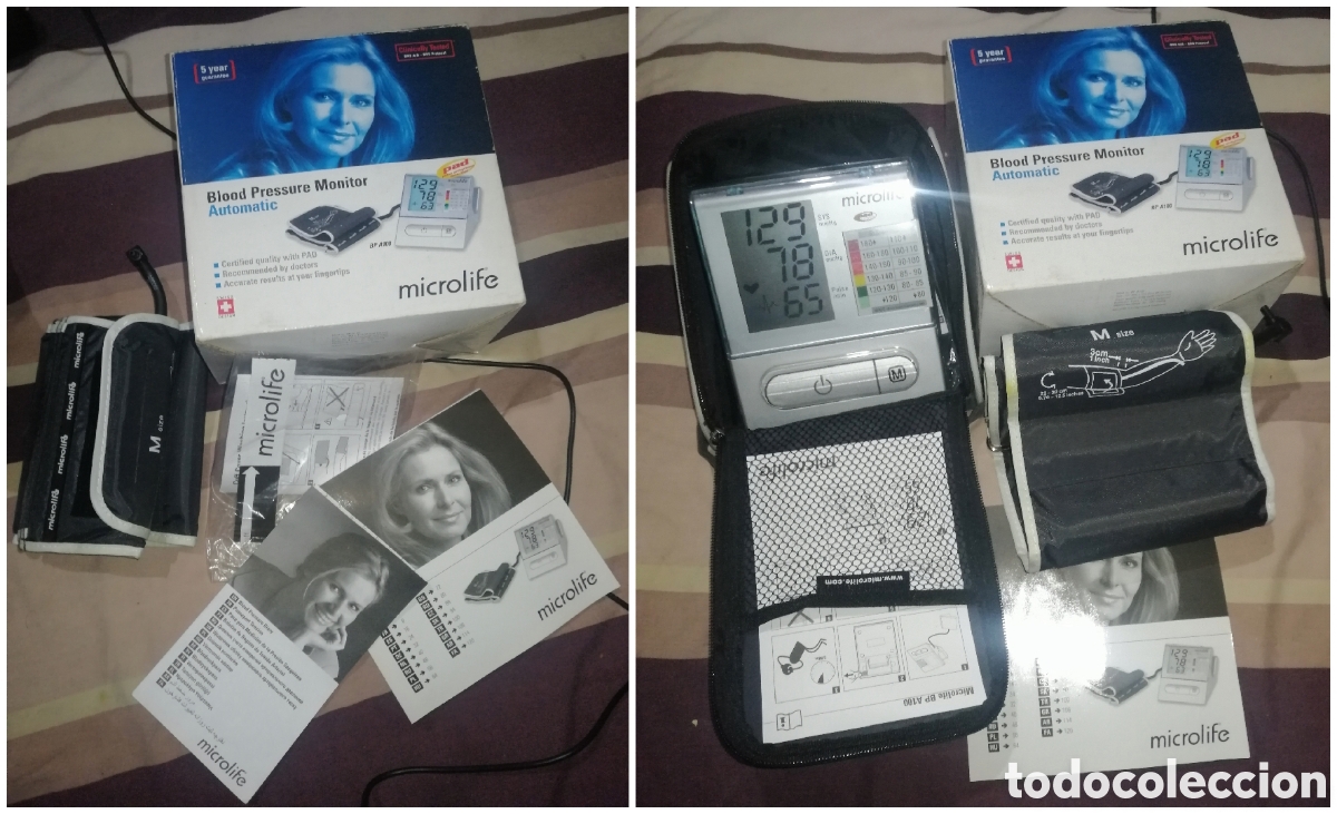 Coleccionismo: Tensi&oacute;metro Microlife BP A100 Plus *Leer* - Foto 3