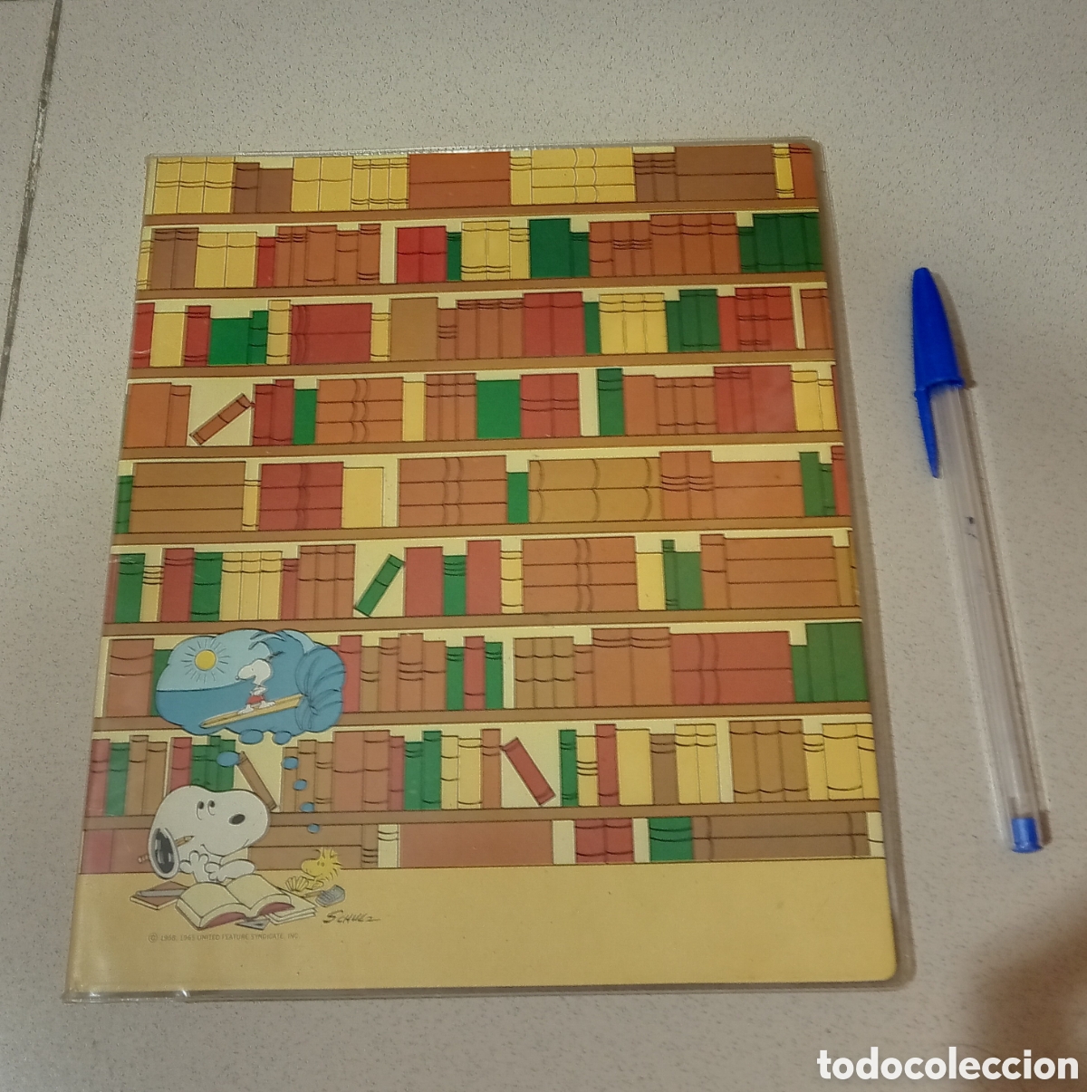 Coleccionismo: Carpeta Snoopy Hallmark - Foto 1