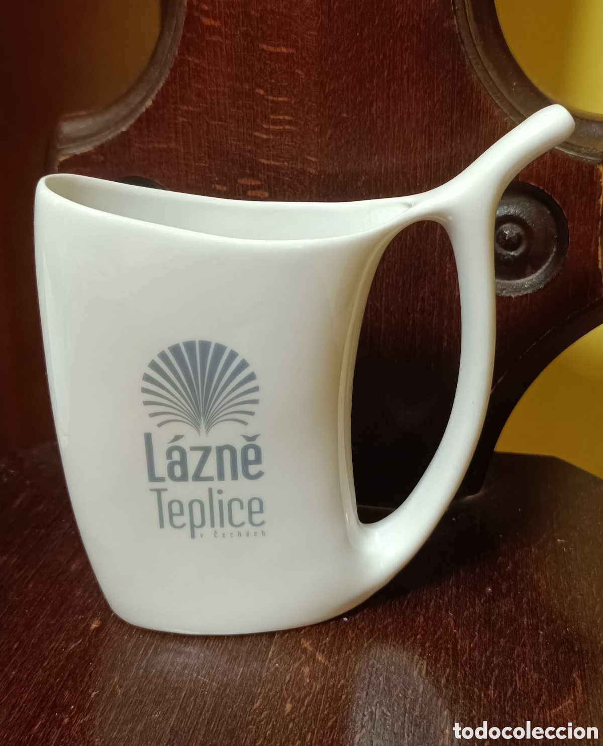 Coleccionismo: Original taza jarra balneario checo Teplice