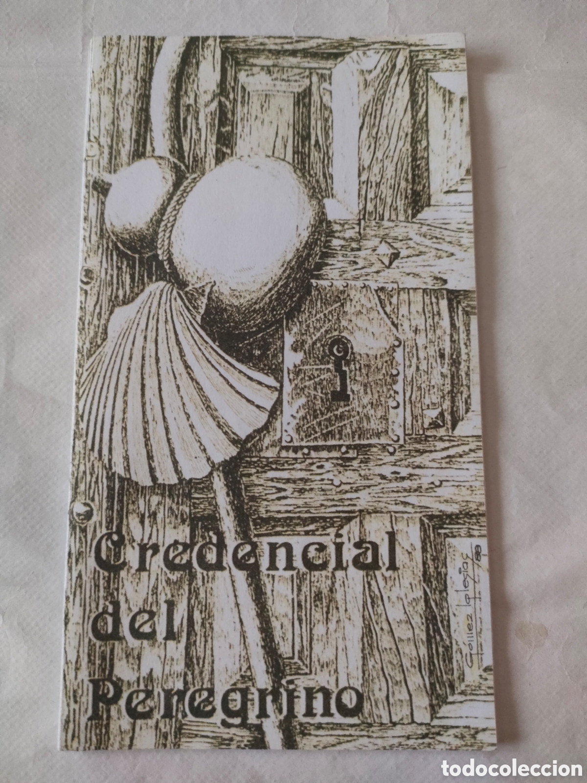 Coleccionismo: Credencial del Peregrino. Camino de Santiago. Amigos del camino. Le&oacute;n 2016