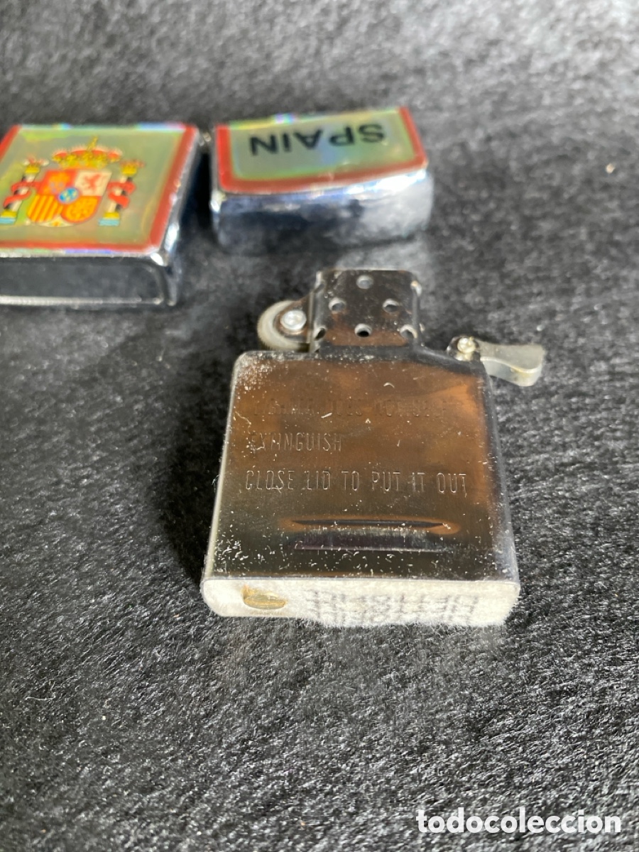 Coleccionismo: Mechero tipo zippo de spain - Foto 4