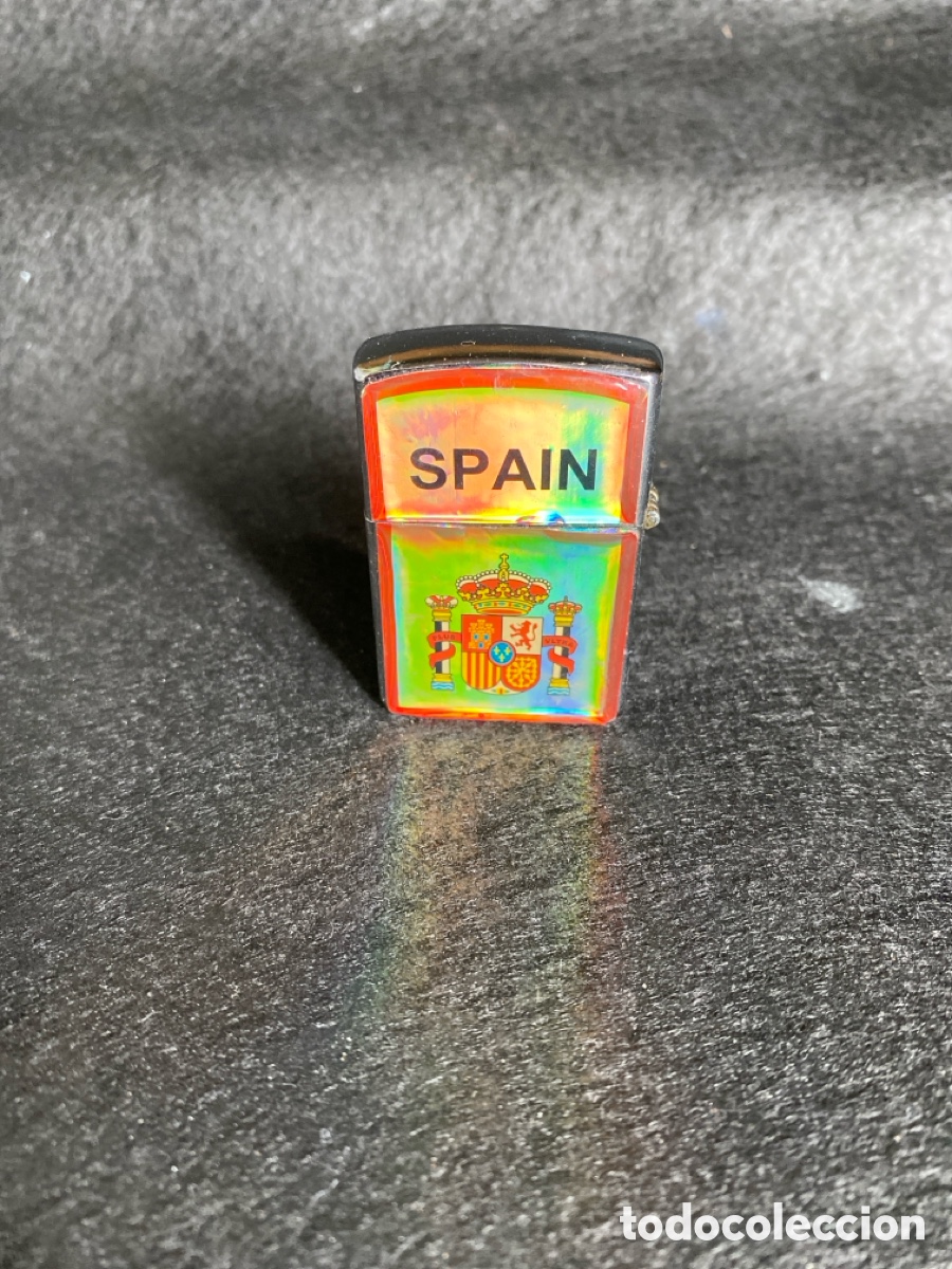 Coleccionismo: Mechero tipo zippo de spain - Foto 1