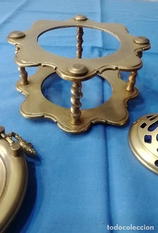 Coleccionismo: quemador de incienso de bronce - Foto 7
