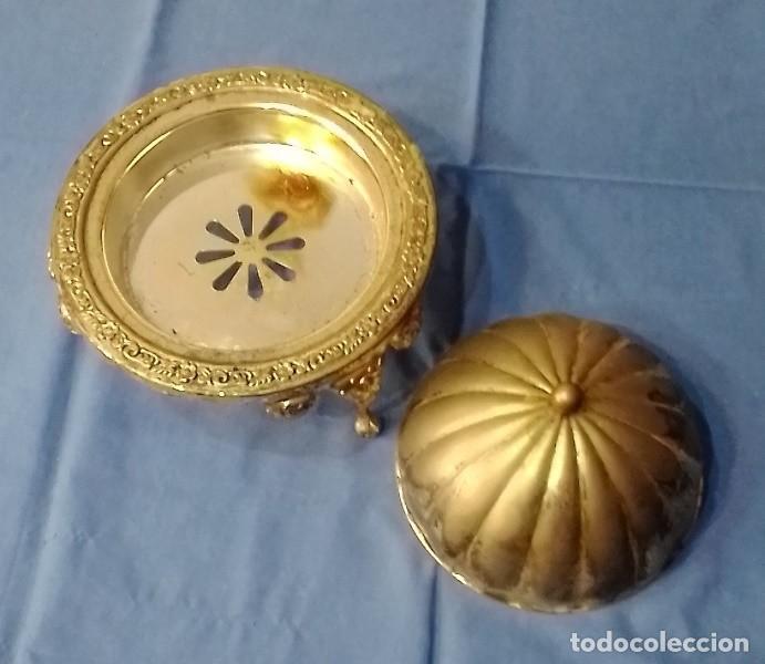 Coleccionismo: quemador de incienso de bronce - Foto 8