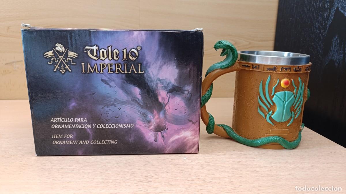 Collecting: Taza decoraci&oacute;n Egipcia Tole10 Imperial