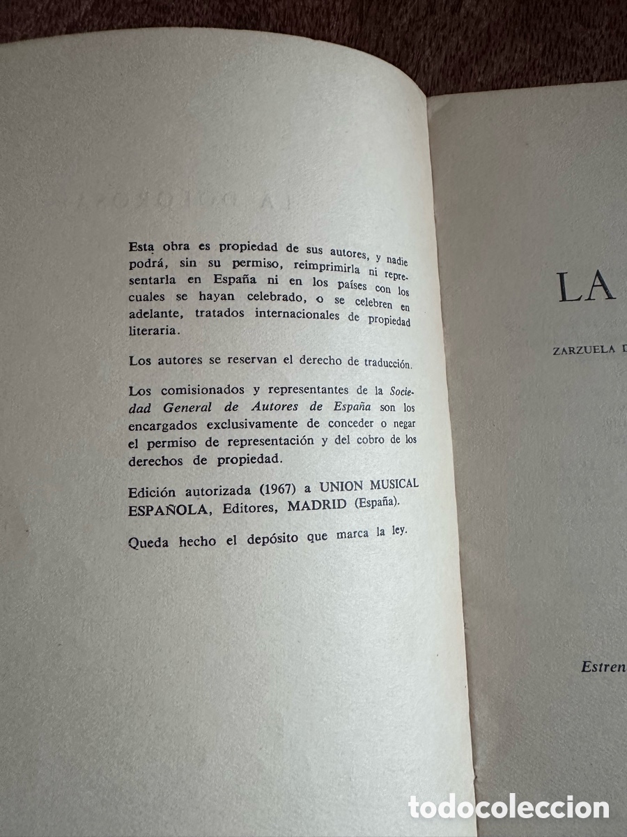 Coleccionismo: Libreto La Dolorosa edici&oacute;n 1967 - Foto 3