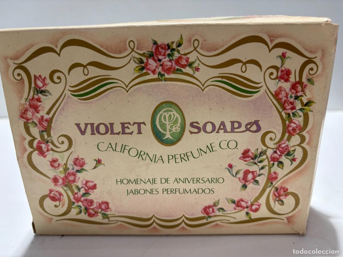 Coleccionismo: JABONES AVON VIOLET SIN USAR - Foto 1