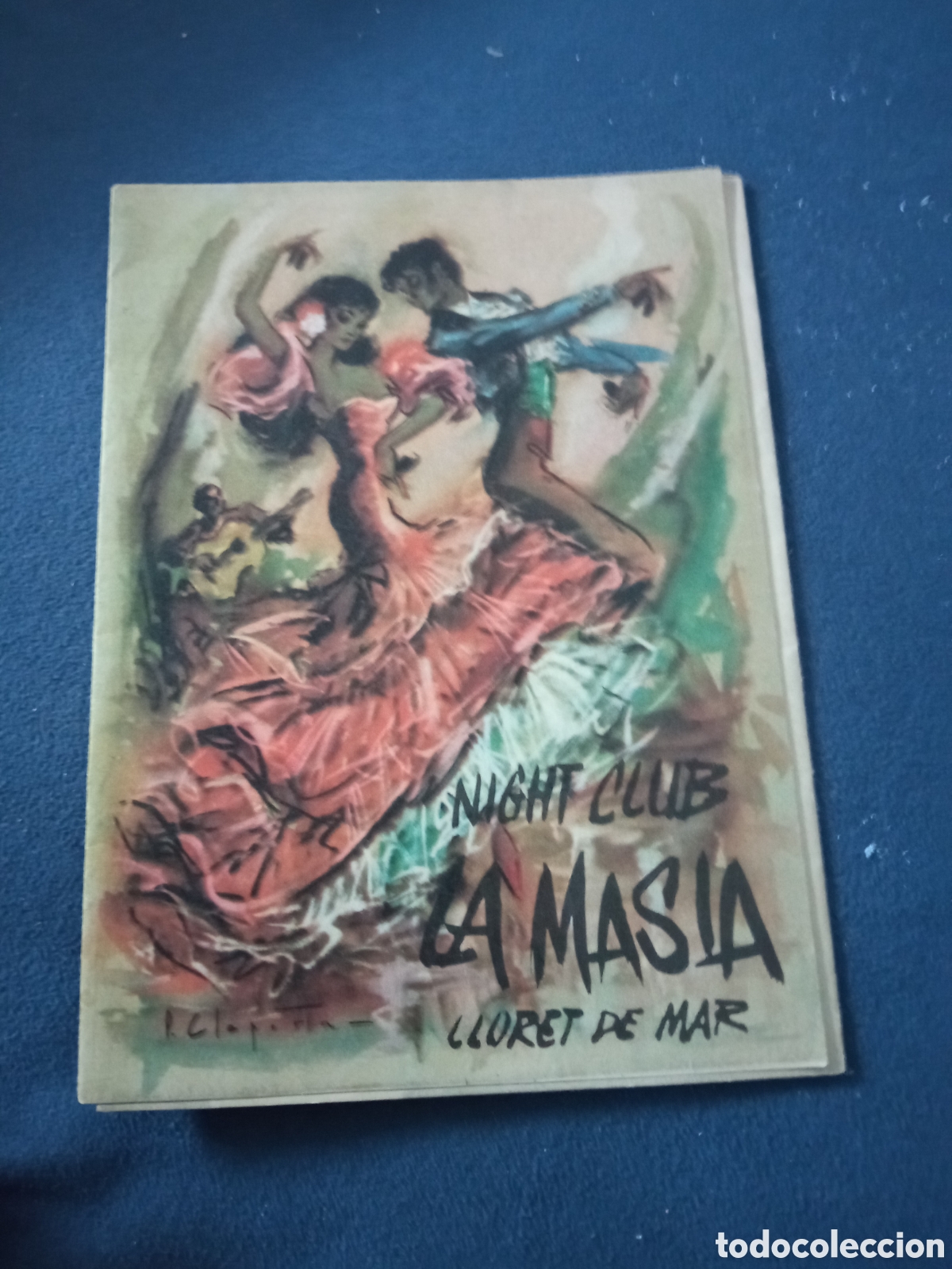 Colecionismo: Antiguo programa,Night Club La Masia, Lloret de Mar
