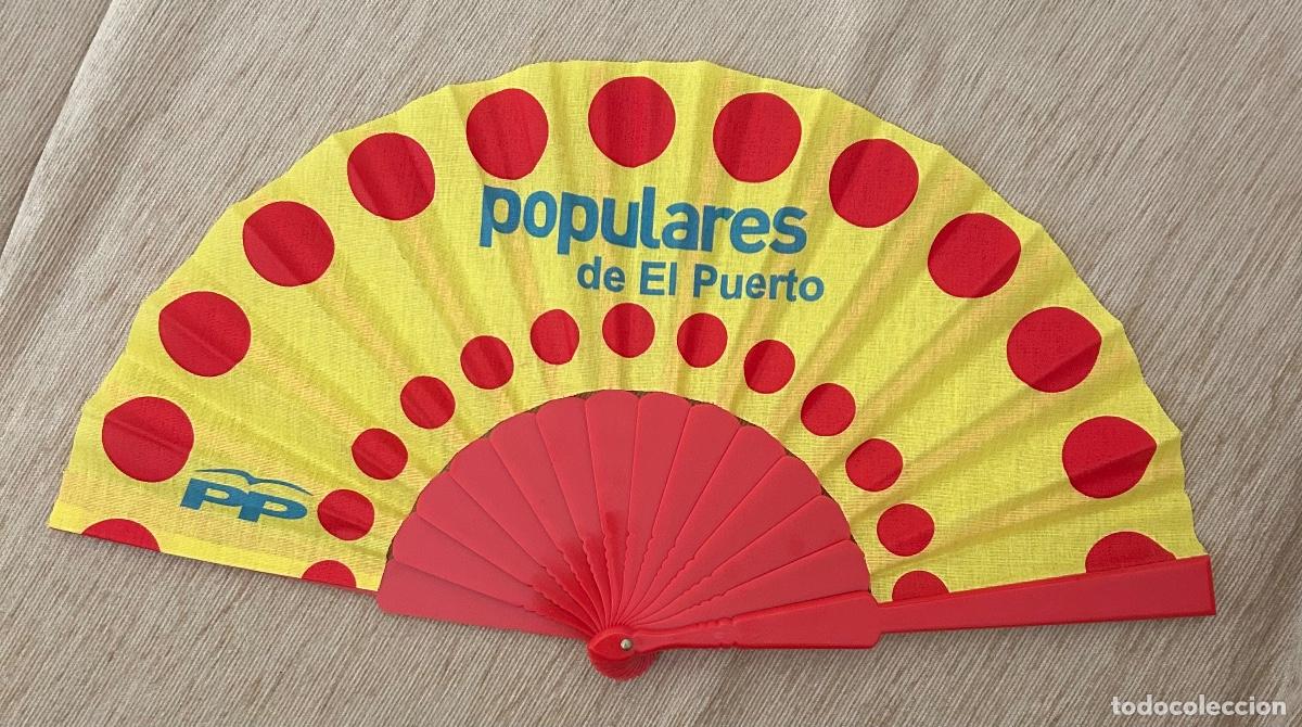 Coleccionismo: Abanico PP - Partido Popular - Foto 1