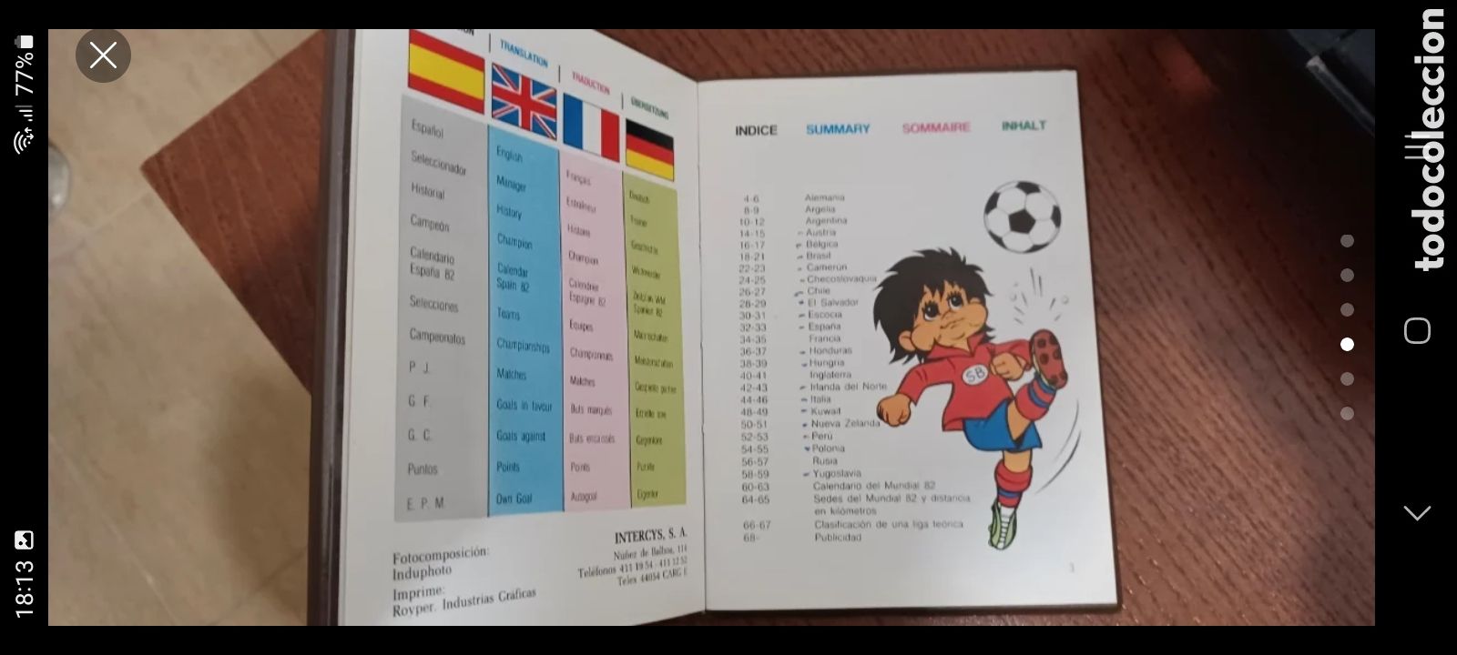 Coleccionismo: Agenda y programa Mundial Espa&ntilde;a82 - Foto 4