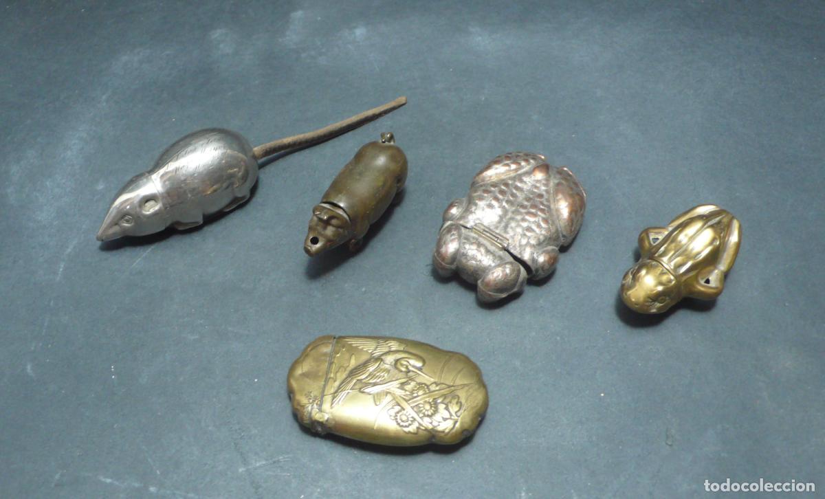 Coleccionismo: CINCO ESTUCHES CERILLEROS - Foto 1