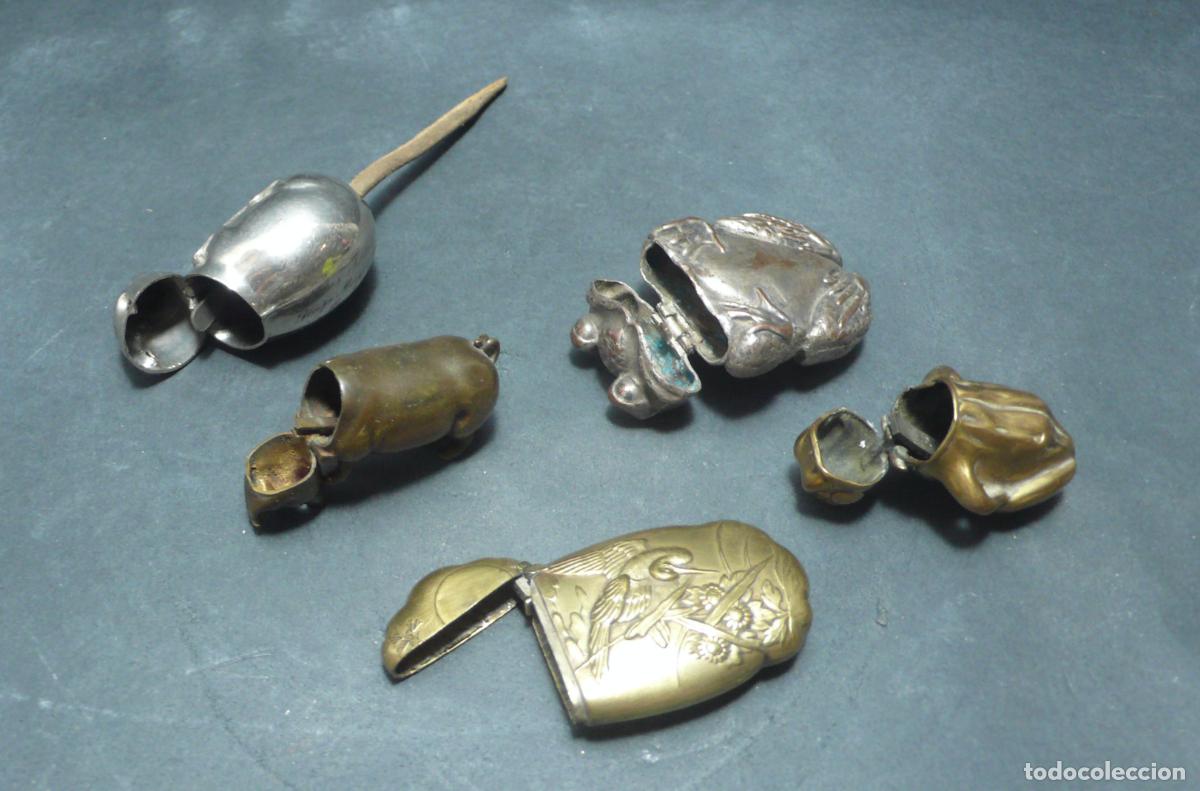 Coleccionismo: CINCO ESTUCHES CERILLEROS - Foto 4