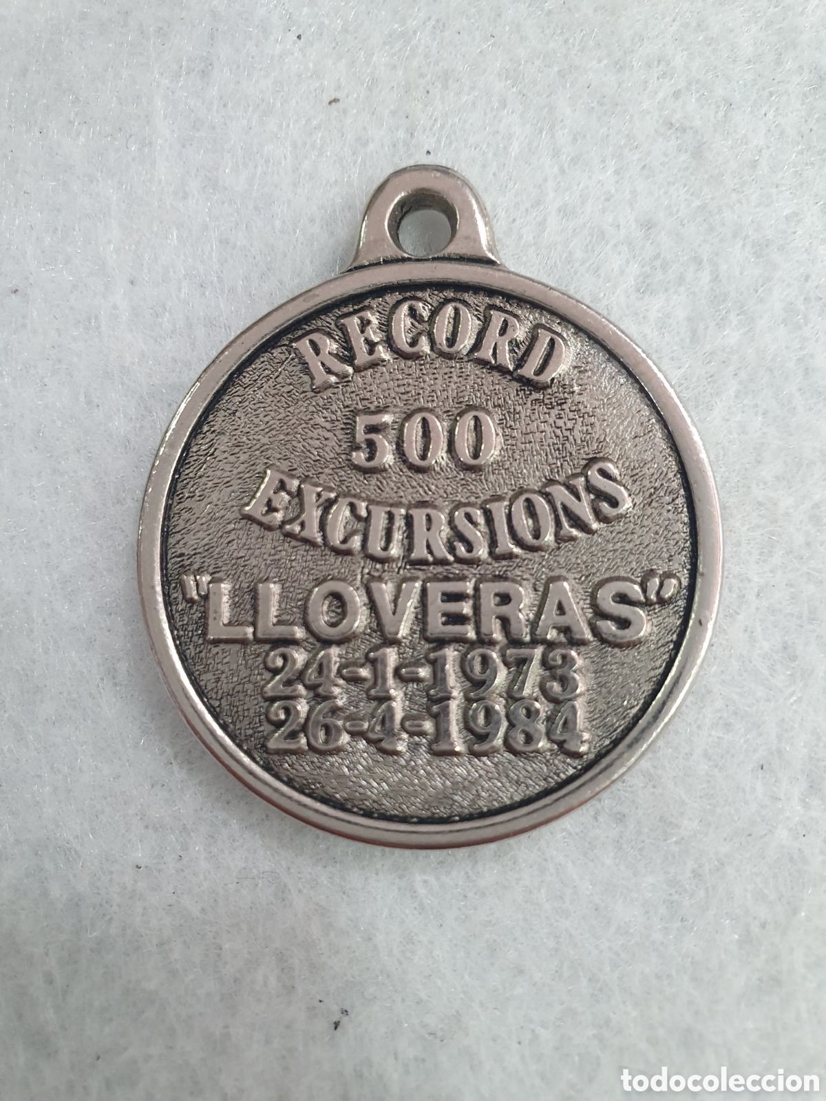Coleccionismo: Medalla 500 Excursiones Lloveras. (L1) - Foto 1