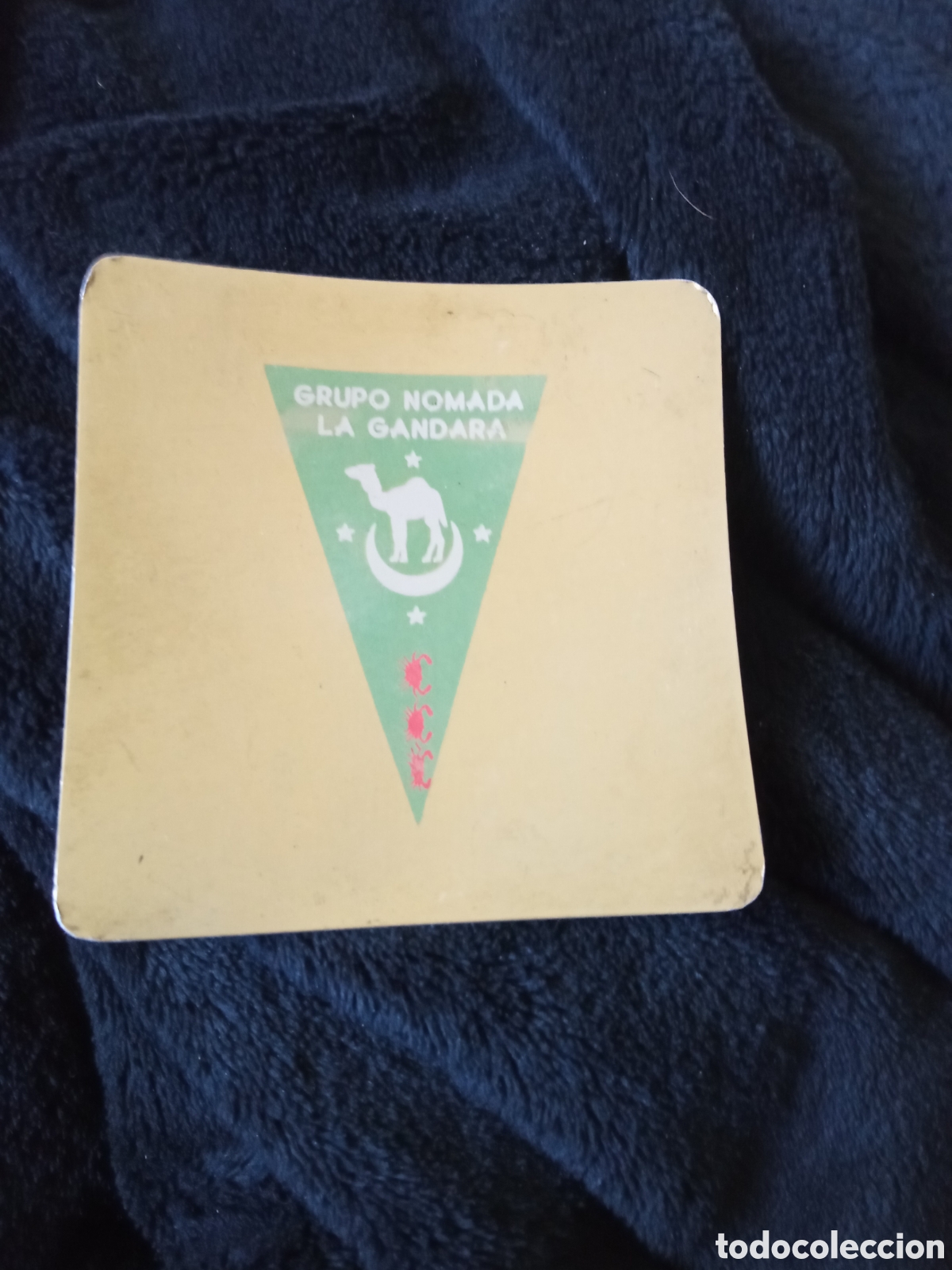 Collecting: Antigua bandejita, Grupo Nomada La Gangara,mide 80x80mm