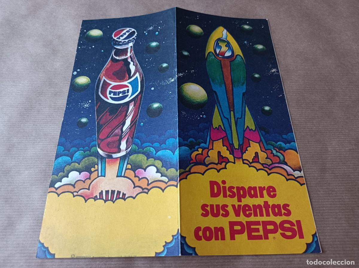 Coleccionismo: DOCUMENTO PUBLICIDAD PEPSI DISPARE SUS VENTAS CON PEPSI