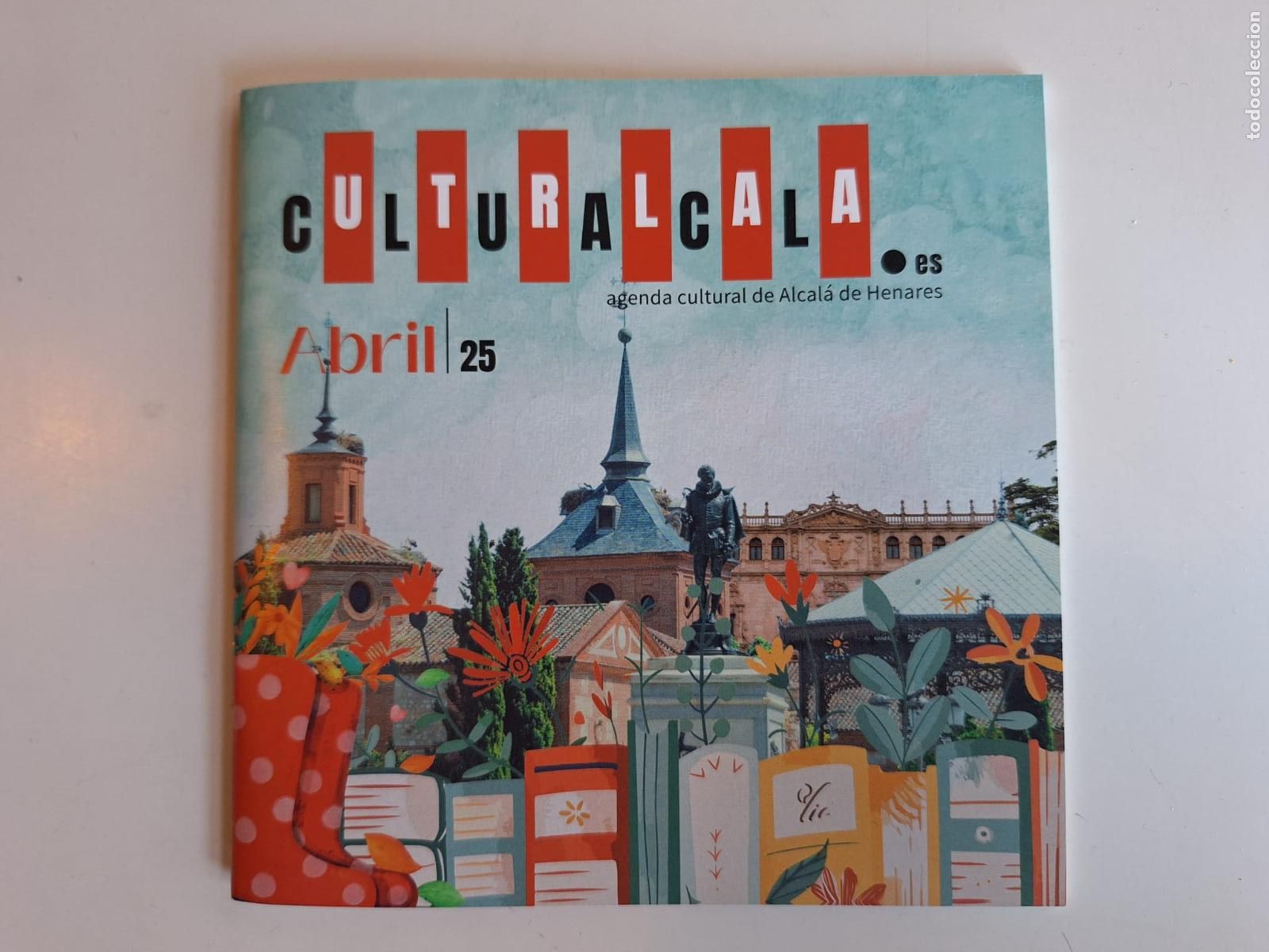 Sammelleidenschaft Papier: Folleto Programaci&oacute;n Cultural Ayuntamiento de Alcal&aacute; de Henares Abril 2025 Cultura M&uacute;sica Teatro