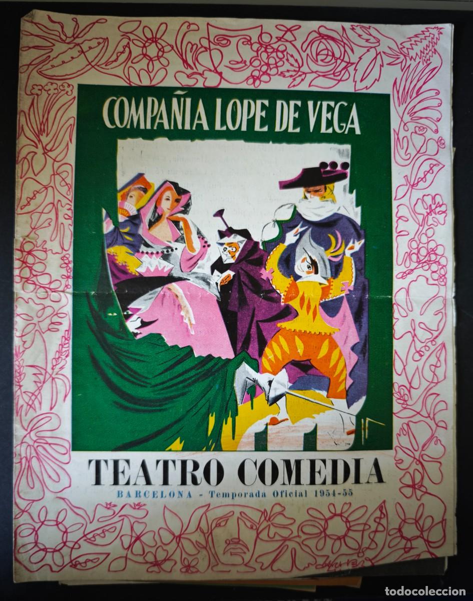 Coleccionismo: TEATRO COMEDIA - BARCELONA- LOTE 16 PROGRAMAS - Foto 2