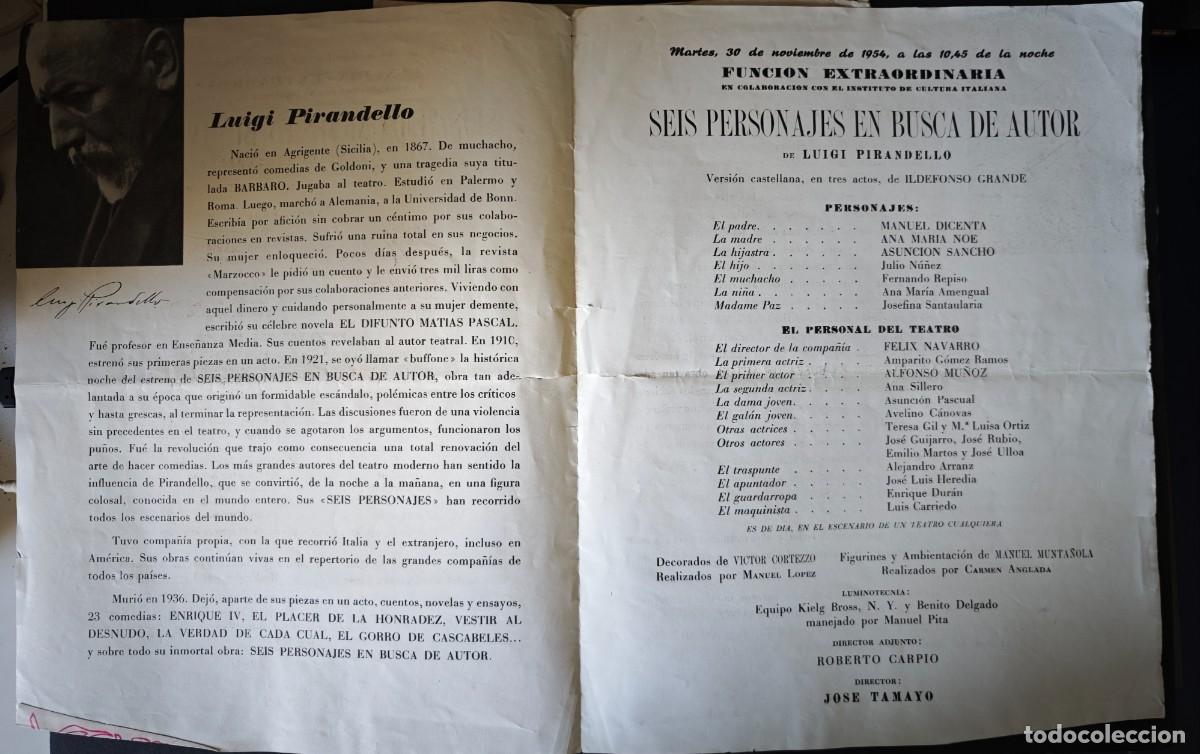 Coleccionismo: TEATRO COMEDIA - BARCELONA- LOTE 16 PROGRAMAS - Foto 4