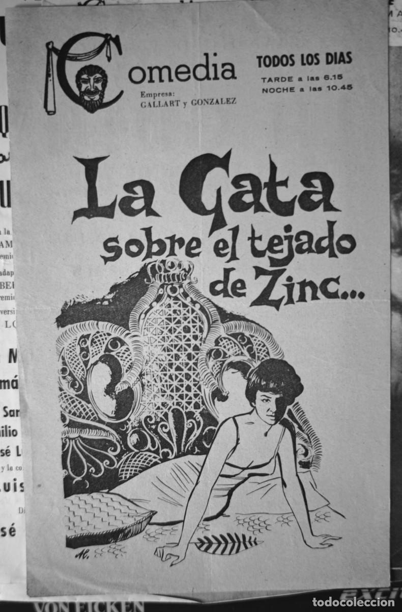 Coleccionismo: TEATRO COMEDIA - BARCELONA- LOTE 16 PROGRAMAS - Foto 7