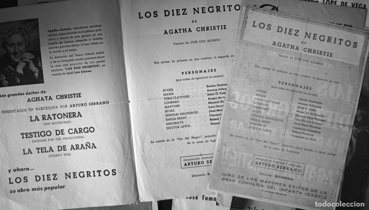Coleccionismo: TEATRO COMEDIA - BARCELONA- LOTE 16 PROGRAMAS - Foto 10